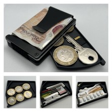 Hinged Coin/key Tray For Ridge Wallet And Clones /EDC/Pillbox/Stash/Gift/3 Sizes