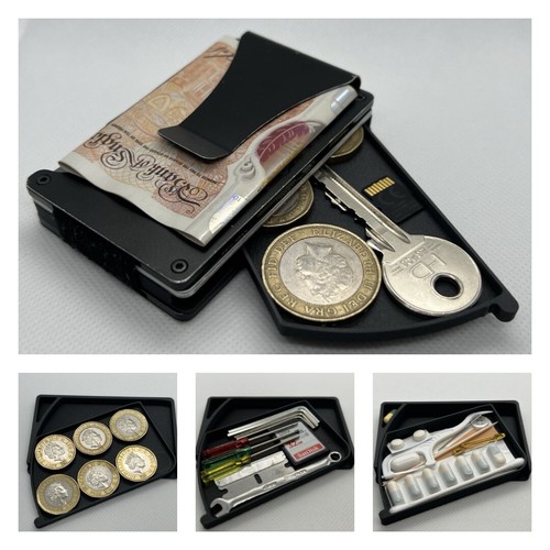 Hinged coin key - hinged, coin/key
