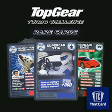 BBC Top Gear Turbo Challenge Series 1 RARE Cards - Take your Pick