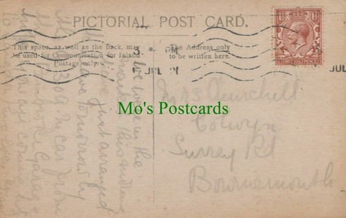 Genealogy postcard - postcard,