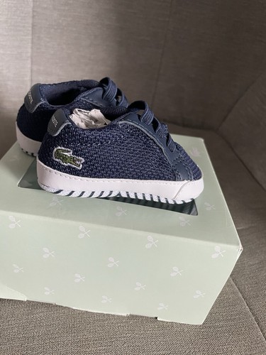 Lacoste l12 crib shoe baby - crib,