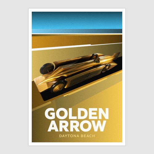 Golden arrow daytona beach - arrow,