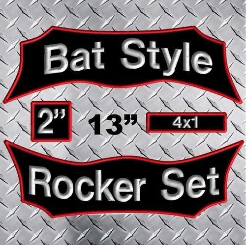 Custom embroidered rocker - custom,