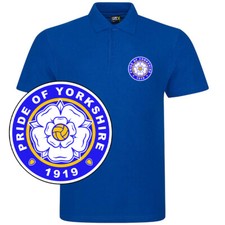 Leeds Pocket Crest 1919 Unofficial Polo Shirt Mens Fanmade Merchandise