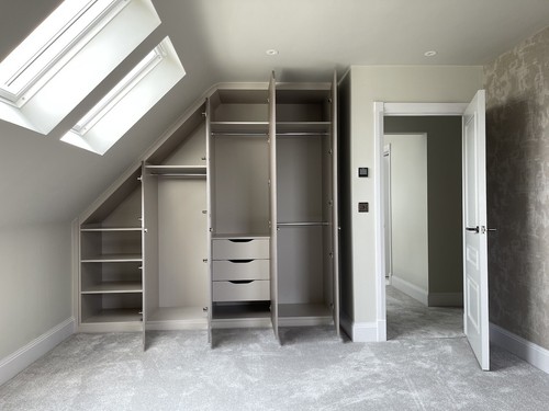 Loft slope roof - roof, bespoke