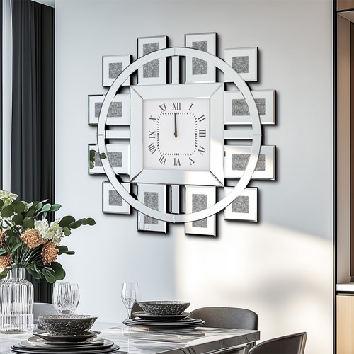 Irregular luxury mirrored wall - irregular,