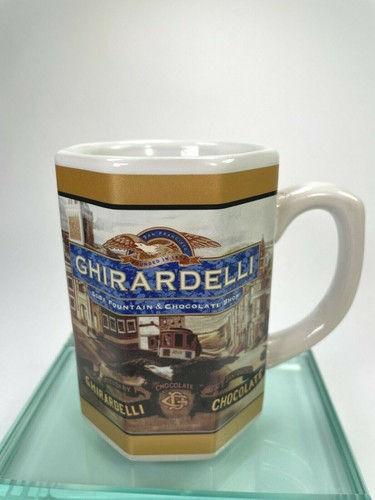 Ghirardelli ceramic mug - ghirardelli,
