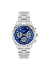 Sekonda Mens Chronograph Watch: 42mm with Stainless Steel Bracelet 1056