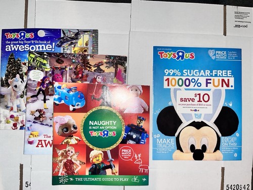 Toys toy catalogs - catalogs, 4