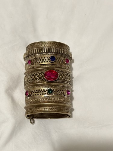 Afghan cuff bracelet with - cuff,