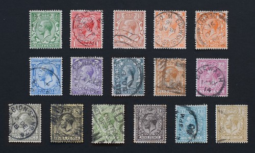 George definitive stamps - gb,