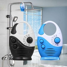 Waterproof shower radio - waterproof,