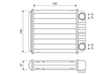VALEO 811650 Heat Exchanger