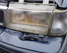 SAAB 9000 CS CSE ANNI AERO 92 - 98 LH UK N/S PASSENGER HEADLIGHT HEADLAMP GLASS 