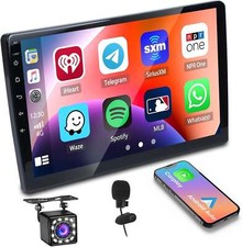 Hikity 9 Inch Carplay Car Stereo Double Din Touch Screen Car Radio  Q3541