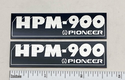 Pioneer hpm 900 grill badge - pioneer, hpm-900