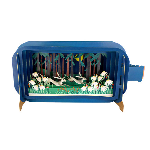 Message bottle hares pop - a,