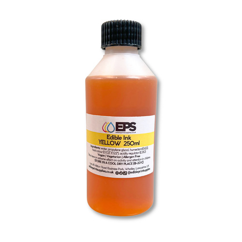 Eps yellow edible ink - yellow, refill