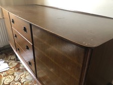 Wrighton sideboard with draws and cupboards. Mid century, some marks but v good