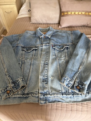 Levi men blue denim - men's,
