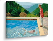 David Hockney Style Swimming