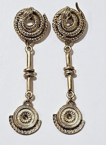 Vintage gold snake cobra - snake,