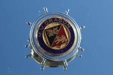 P&O FERRIES MV DRAGON UNUSUAL METAL ENAMEL PURCHASED ONBOARD