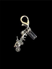 Coach Mini Bag Charm Keychain