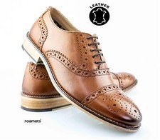 Mens leather smart casual - mens,