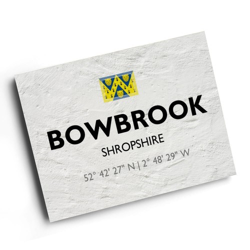 Print bowbrook - print,