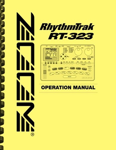 Zoom rhythm trak 323 drum - zoom,