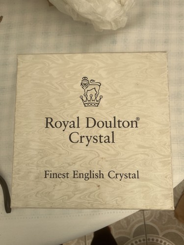 Royal doulton crystal tumblers - royal,