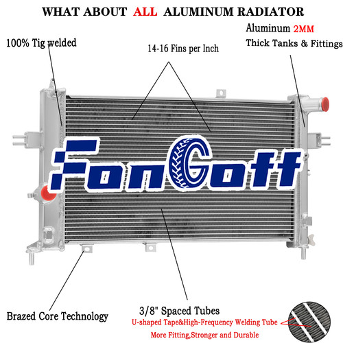 Aluminium radiator for - aluminium,