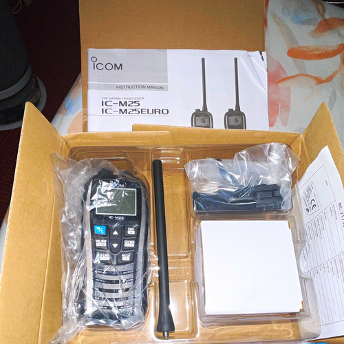 Icom m25 vhf - ic-m25, marine