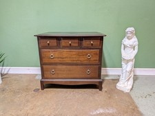 Vintage Stag Minstrel Chest Of Drawers Bedroom Four Over Two.