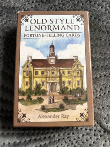 Old style lenormand deck used - deck,