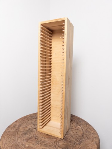 Vintage ikea 90s wooden cd - wooden,