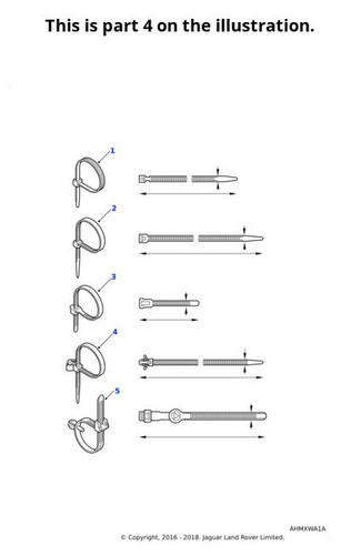 Land rover genuine tie - land,