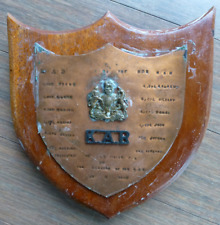 Light Aid Detachment (LAD) King's African Rifles Shield 1962 with names