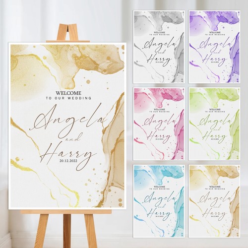 Personalised wedding display - wedding,