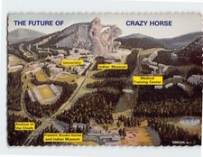 Postcard The Future Of Crazy Horse South Dakota USA