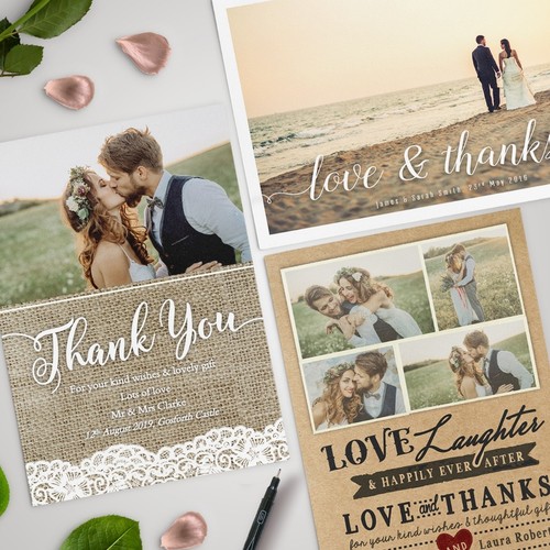 Personalised wedding thank - personalised,