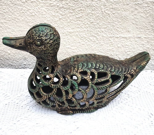 Cast iron duck - iron,