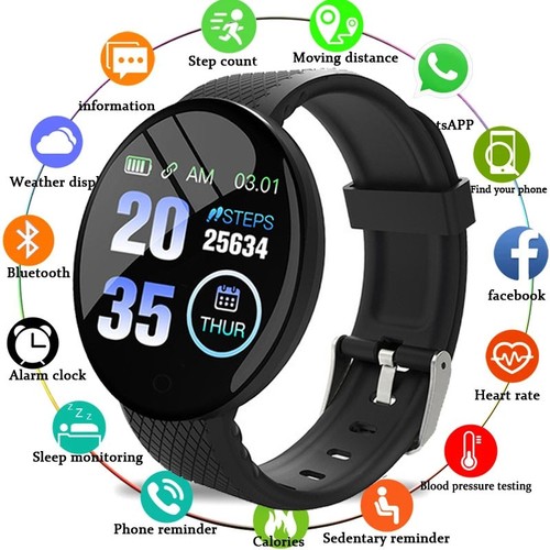 D18 smart watch heart - d18,