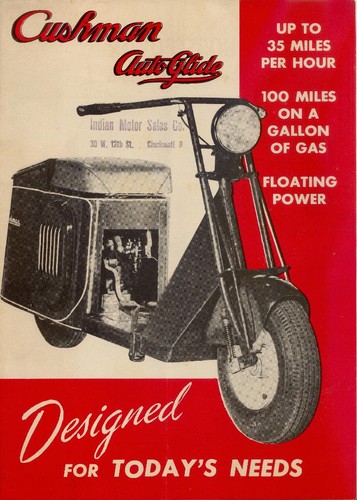 Wwii 1942 cushman motor - wwii,