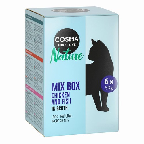 18x50g mixed pack cosma nature - mixed,