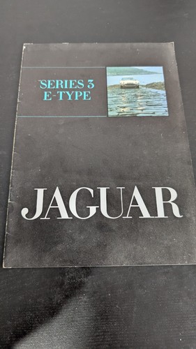 Jaguar type sales brochure - jaguar, e