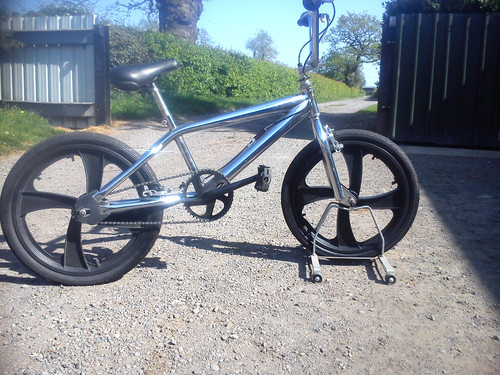 Bmx bike mid school chrome - bmx,