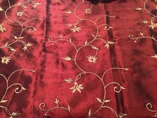 WINE RED FAUX - SILK