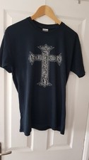 Black Sabbath t shirt. cross black. size M. VG